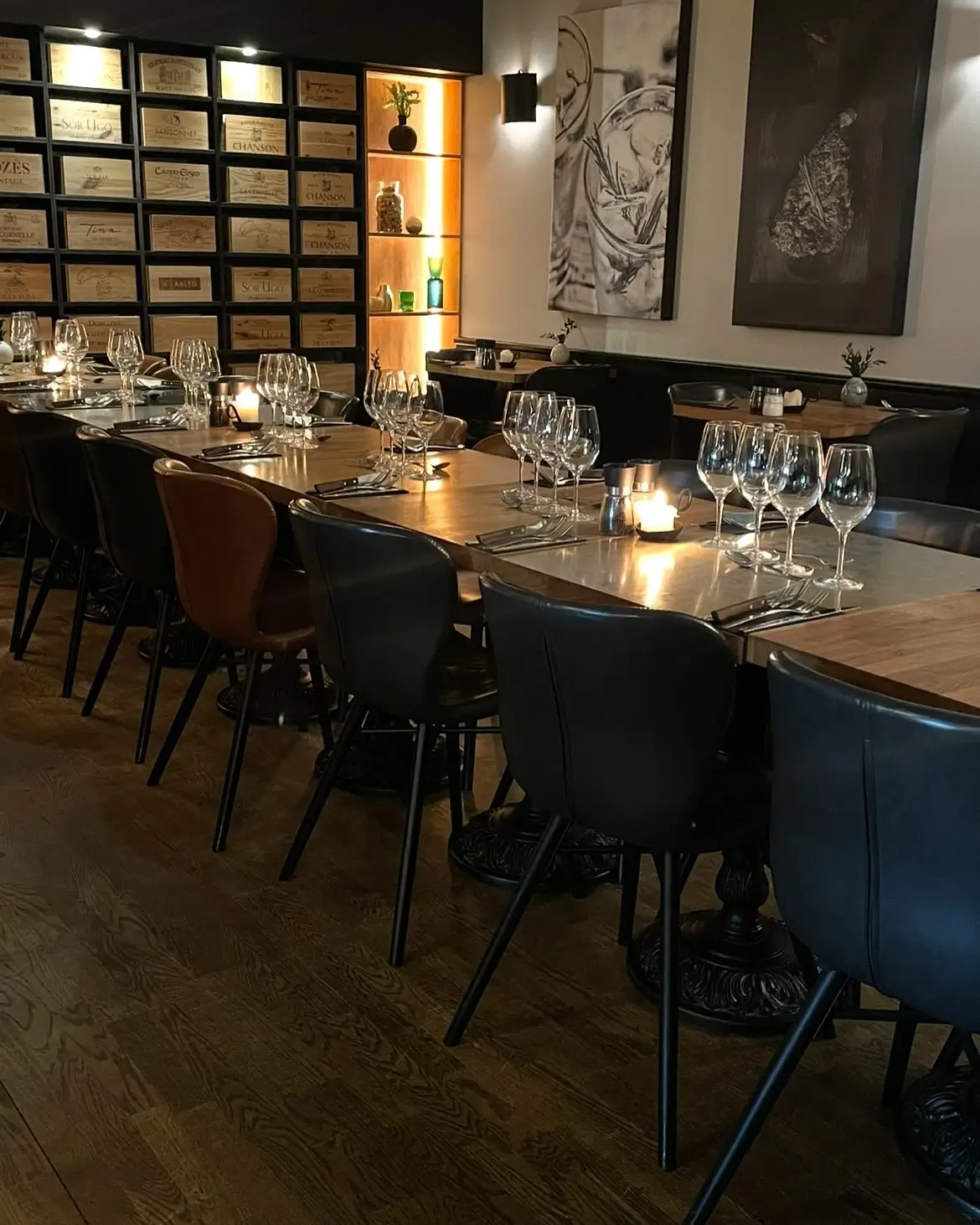 Stemning og indretning hos Restaurant Cook's